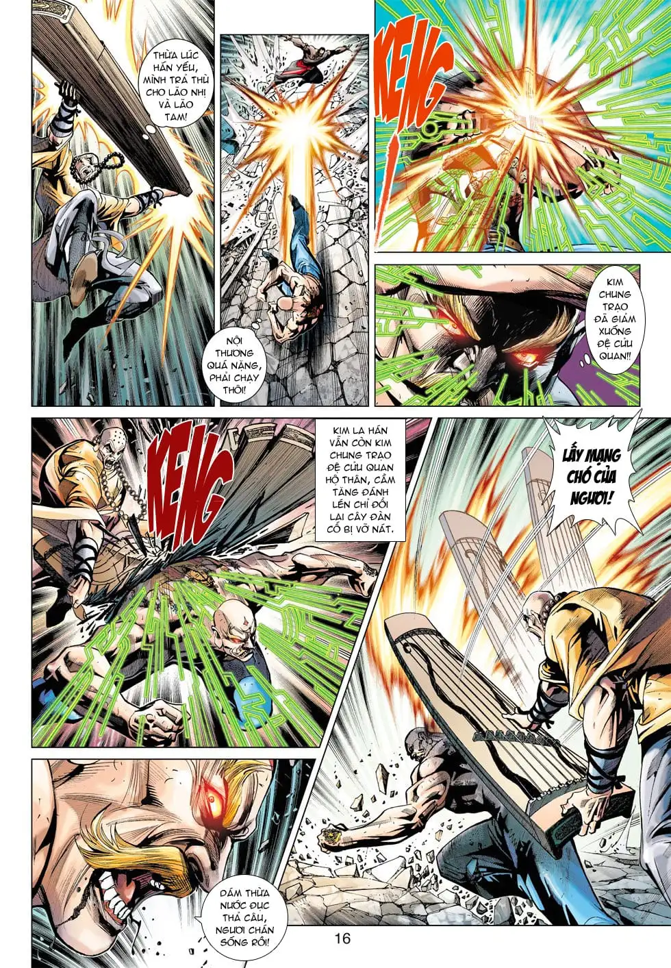 Truyện Tranh Tân Tác Long Hổ Môn trang 4