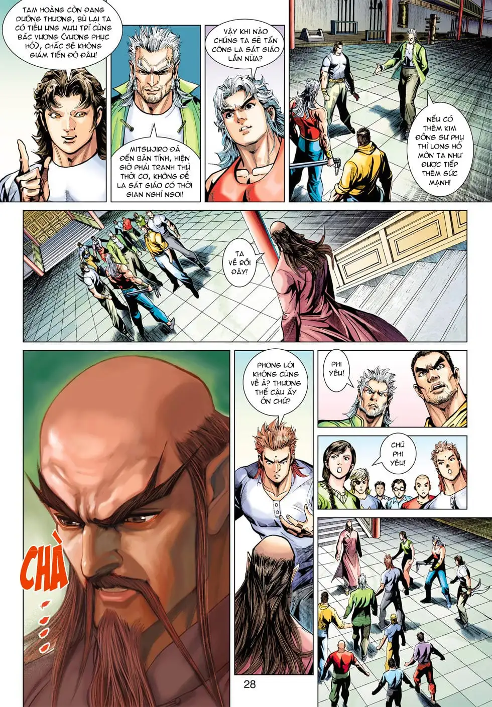 Truyện Tranh Tân Tác Long Hổ Môn trang 4