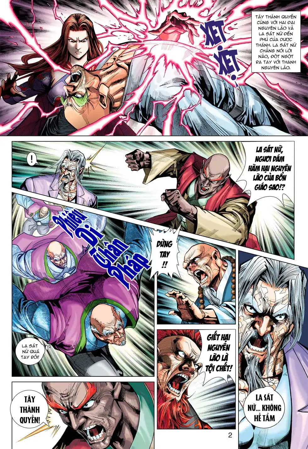 Truyện Tranh Tân Tác Long Hổ Môn trang 4