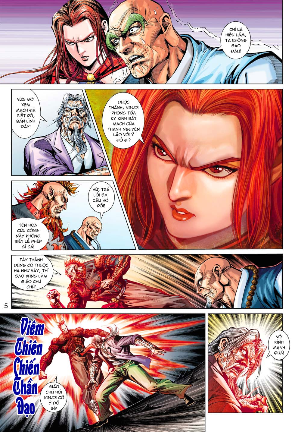 Truyện Tranh Tân Tác Long Hổ Môn trang 4