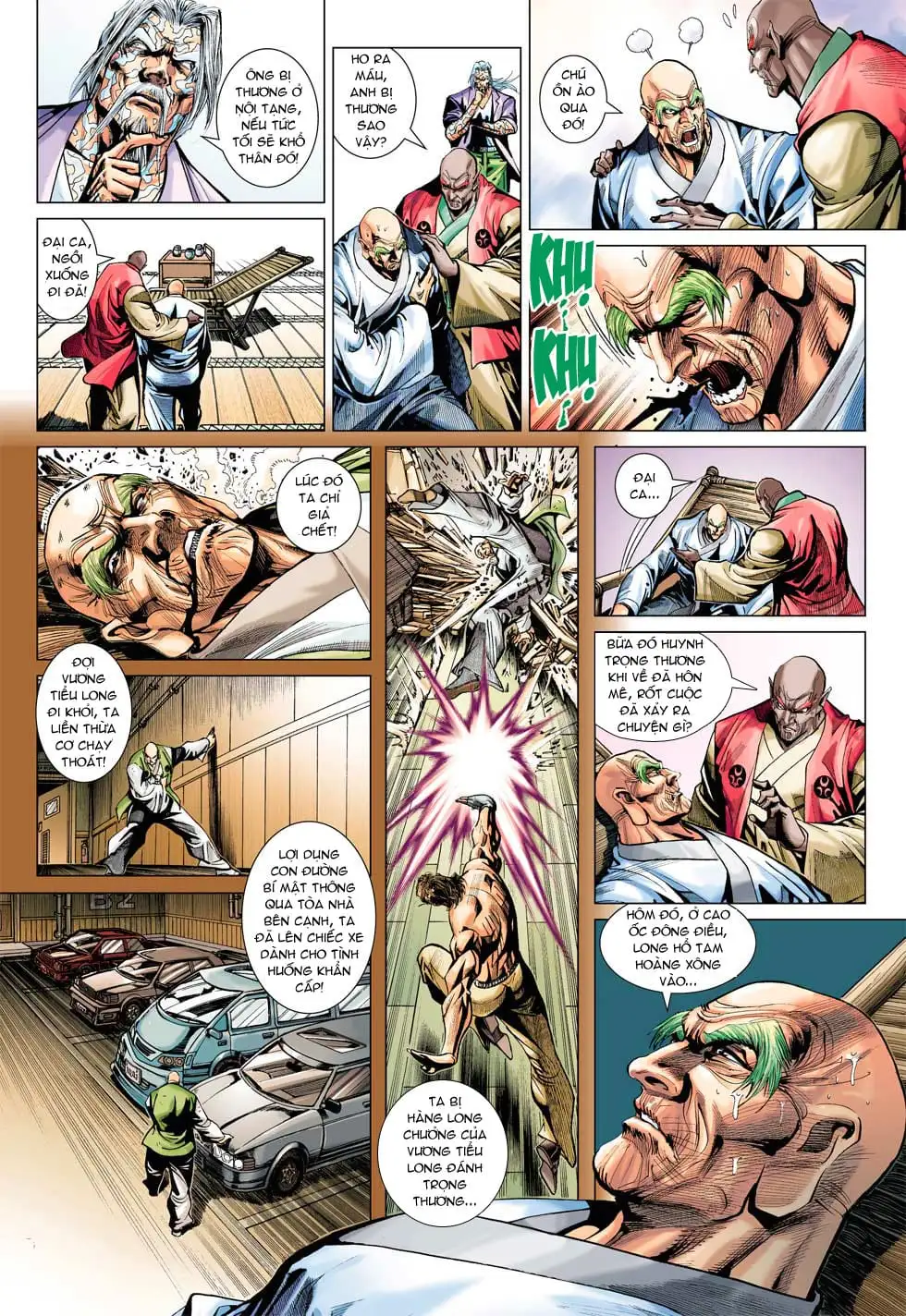 Truyện Tranh Tân Tác Long Hổ Môn trang 4