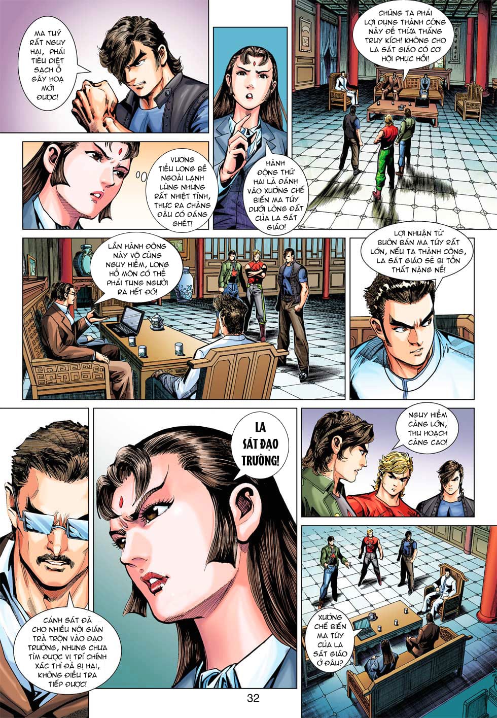 Truyện Tranh Tân Tác Long Hổ Môn trang 4