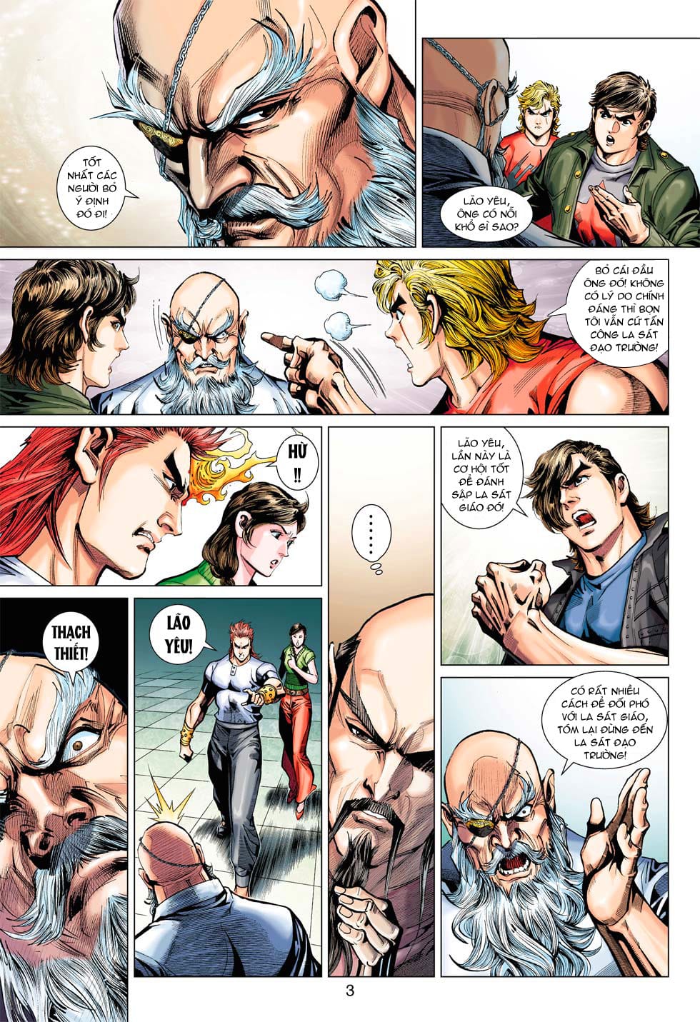 Truyện Tranh Tân Tác Long Hổ Môn trang 4