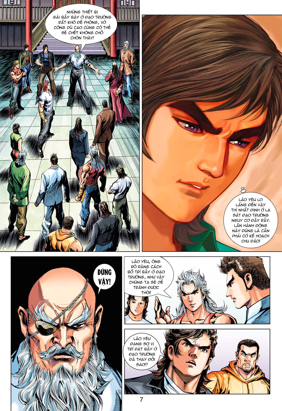 Truyện Tranh Tân Tác Long Hổ Môn trang 4