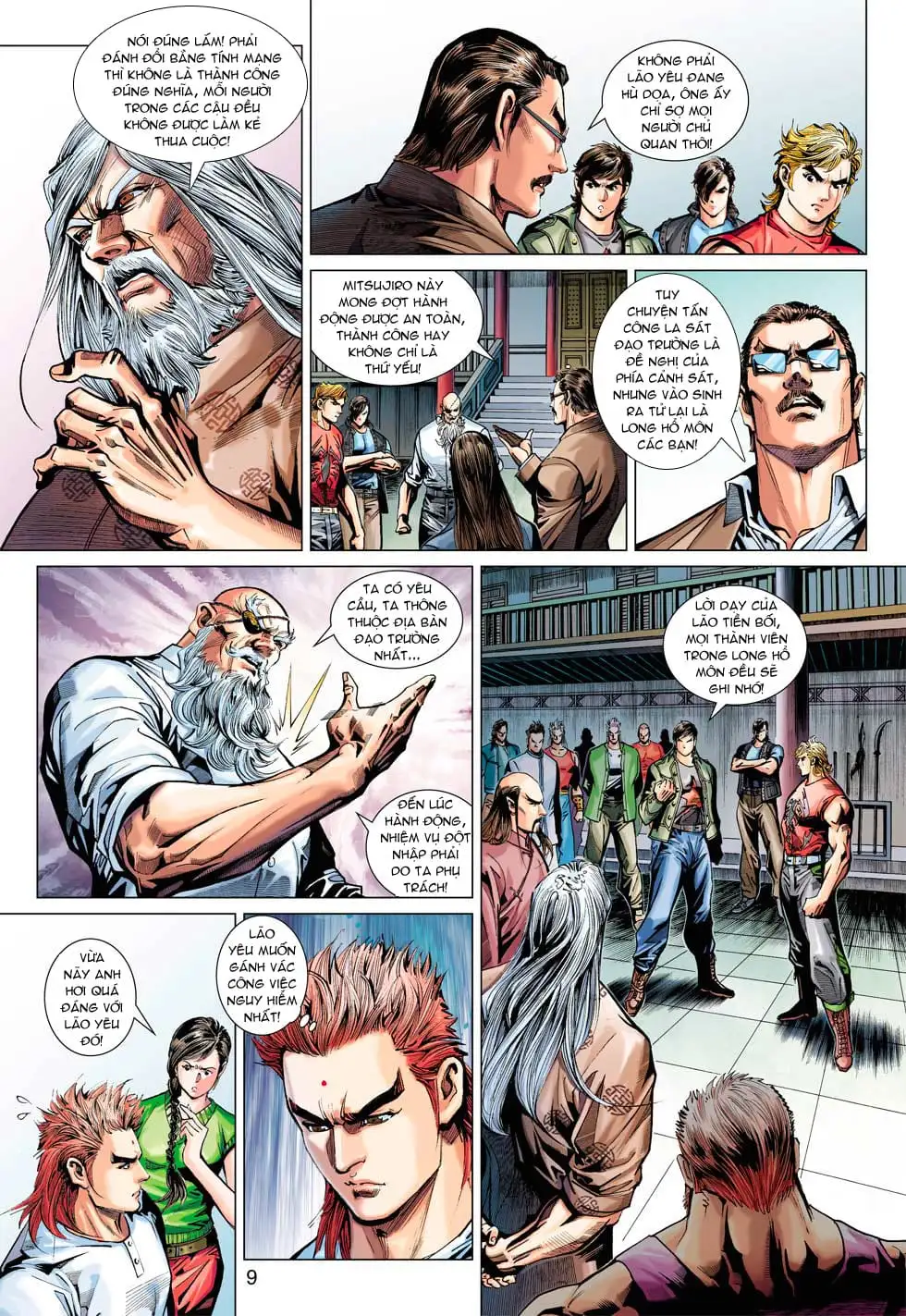 Truyện Tranh Tân Tác Long Hổ Môn trang 4