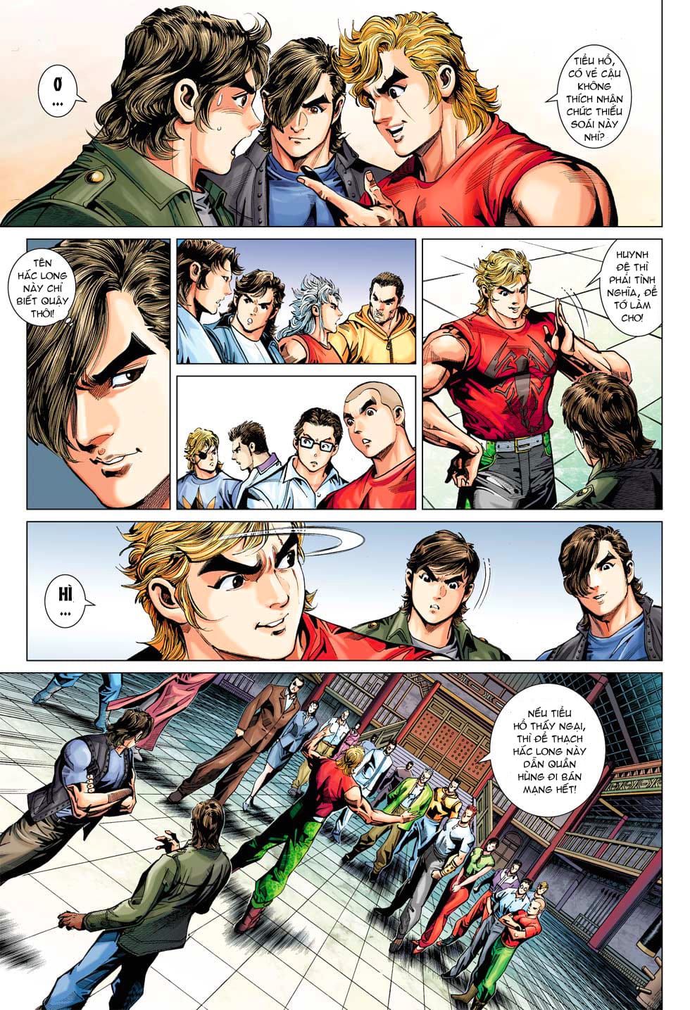 Truyện Tranh Tân Tác Long Hổ Môn trang 4