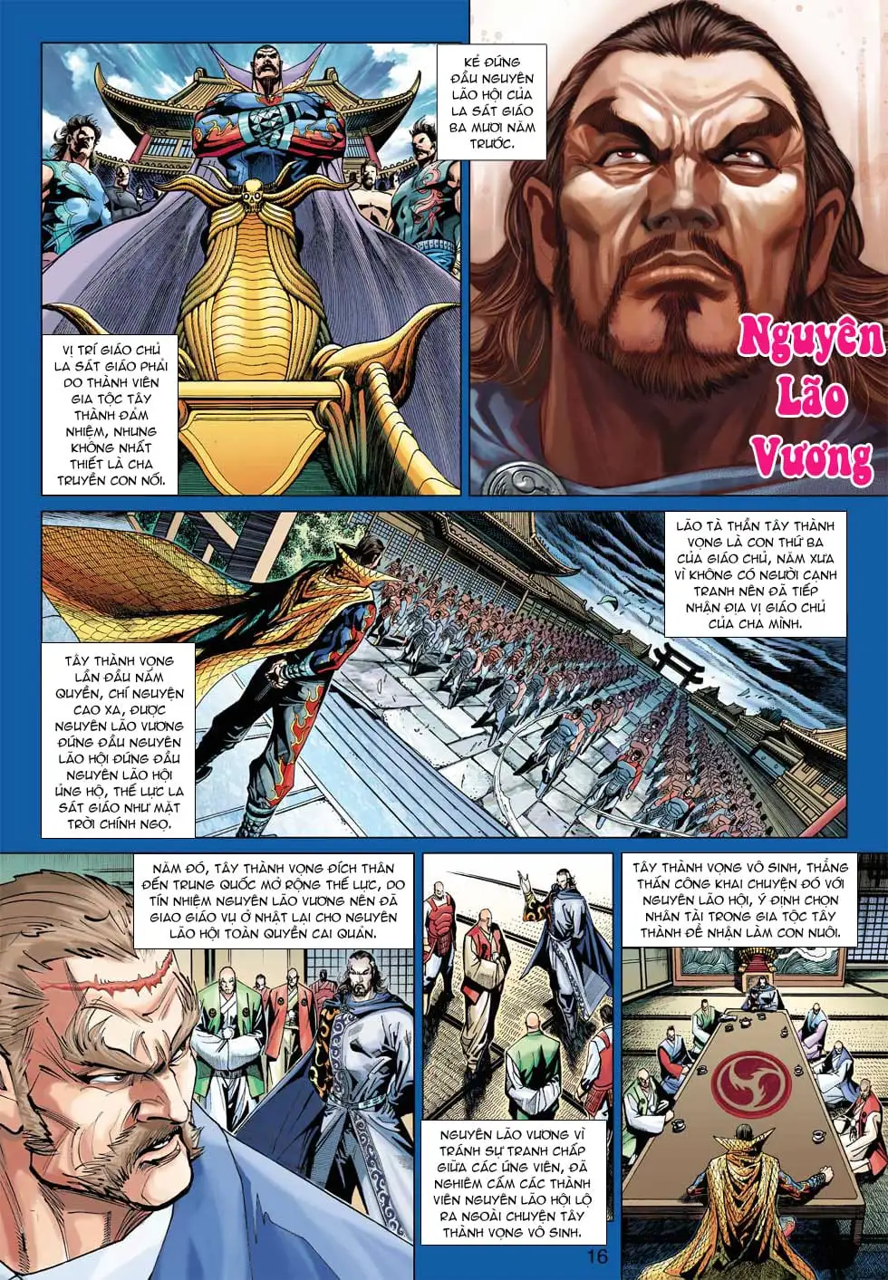 Truyện Tranh Tân Tác Long Hổ Môn trang 4