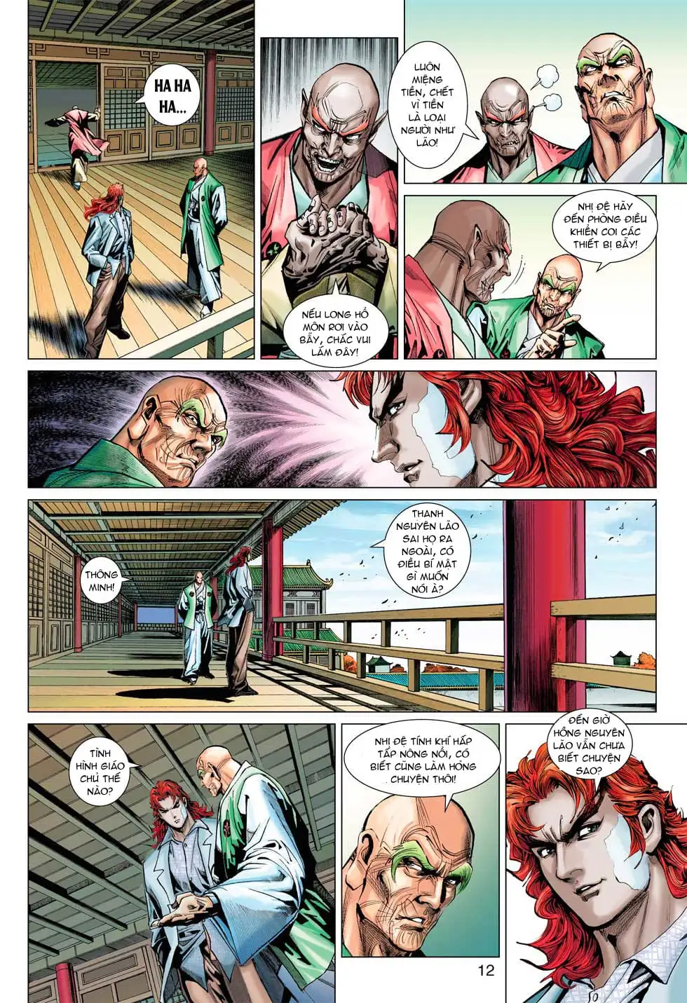 Truyện Tranh Tân Tác Long Hổ Môn trang 4