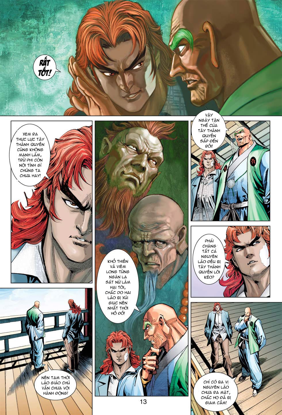 Truyện Tranh Tân Tác Long Hổ Môn trang 4