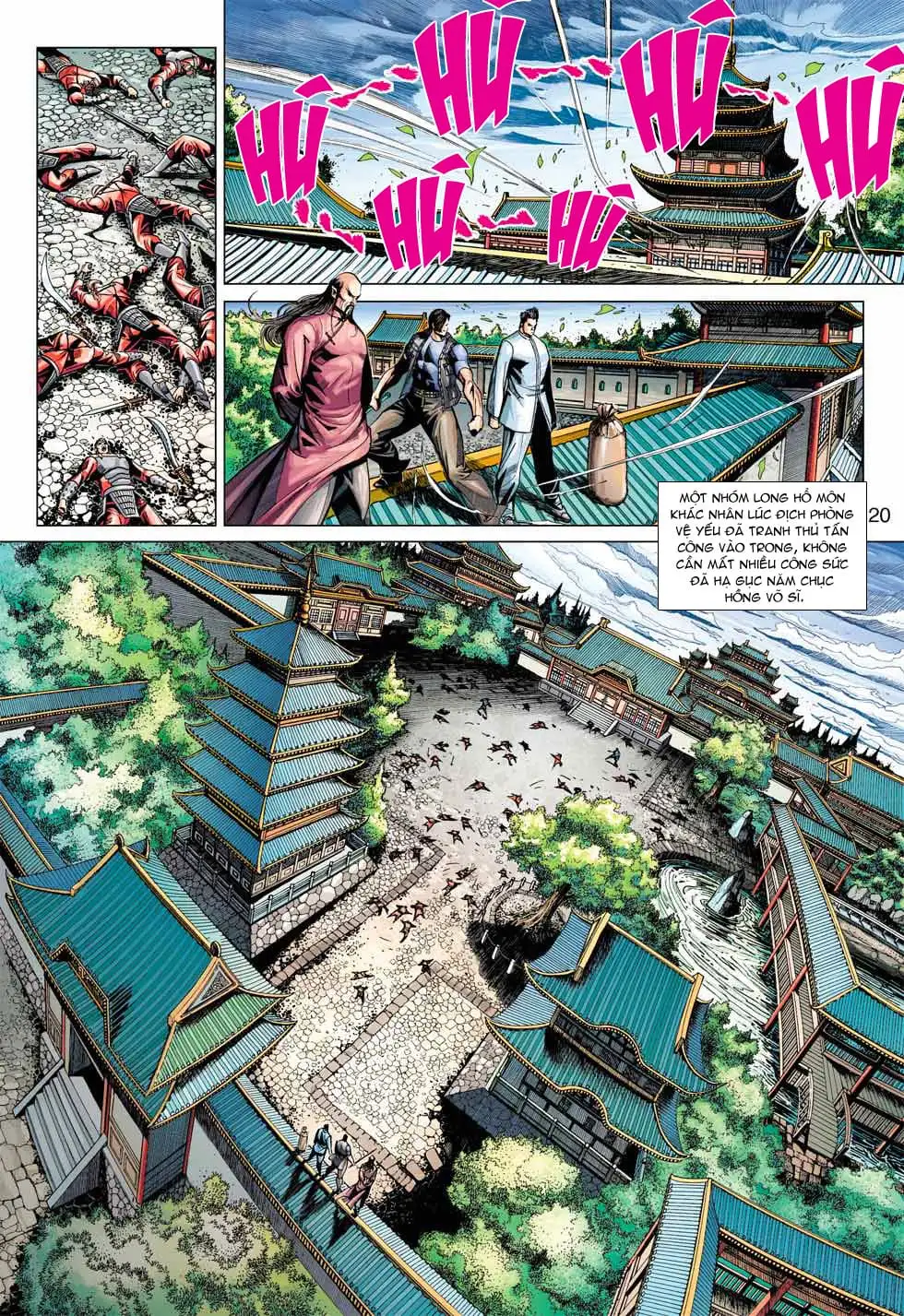 Truyện Tranh Tân Tác Long Hổ Môn trang 4