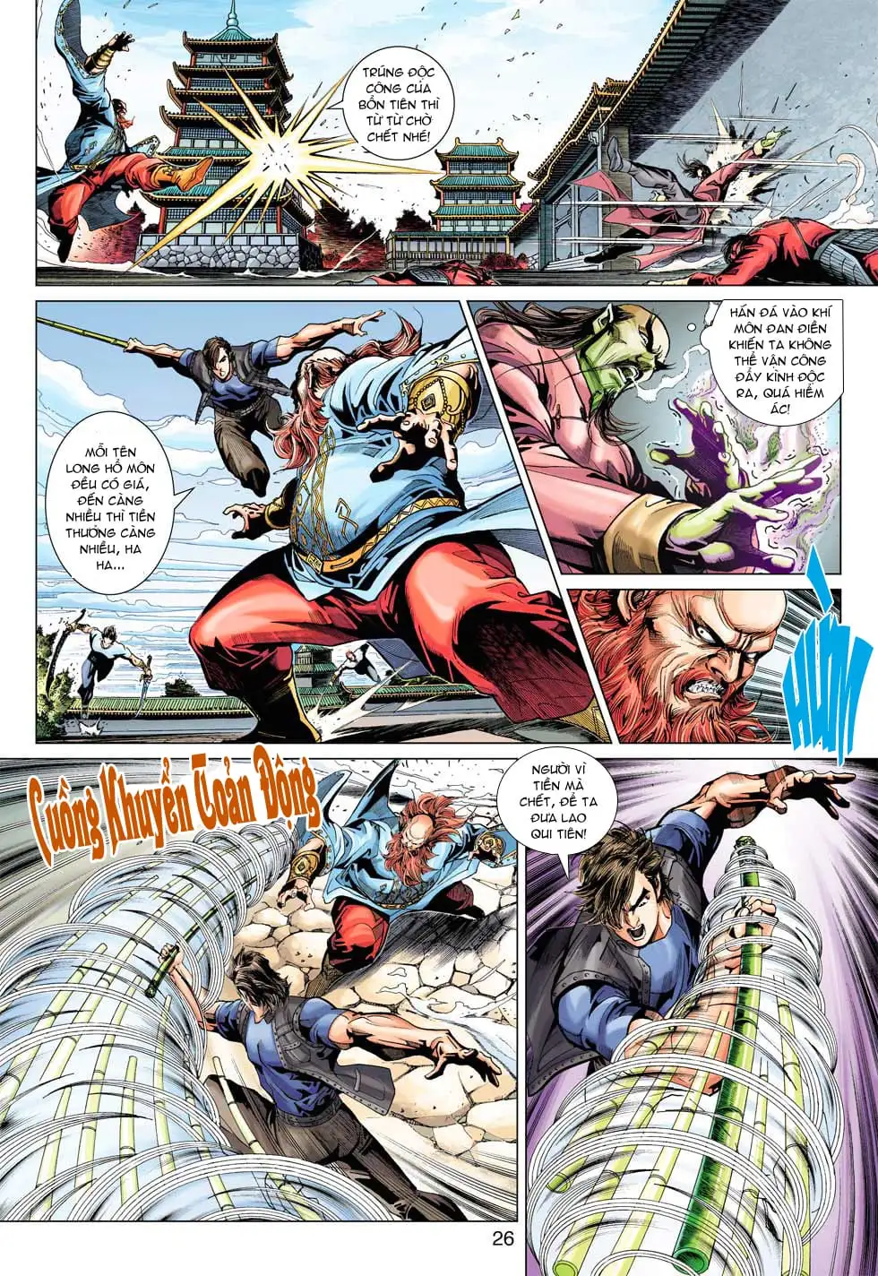 Truyện Tranh Tân Tác Long Hổ Môn trang 4