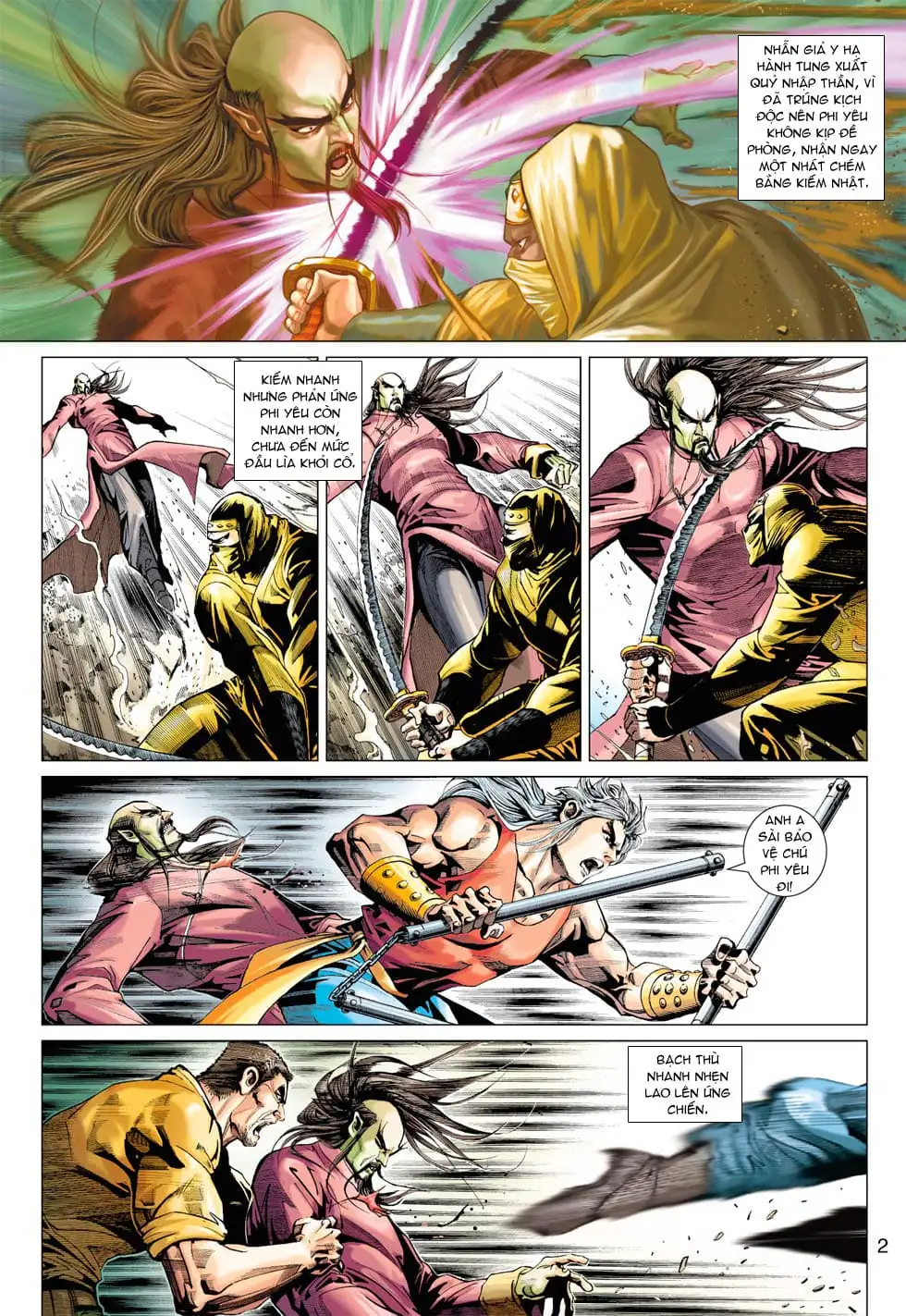 Truyện Tranh Tân Tác Long Hổ Môn trang 4