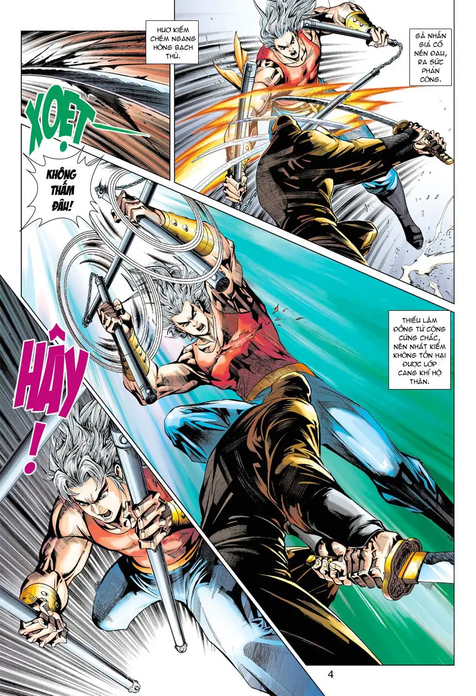 Truyện Tranh Tân Tác Long Hổ Môn trang 4