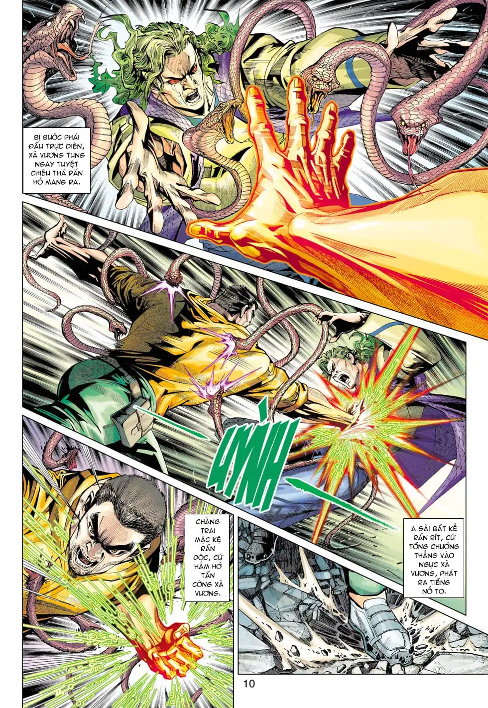 Truyện Tranh Tân Tác Long Hổ Môn trang 4