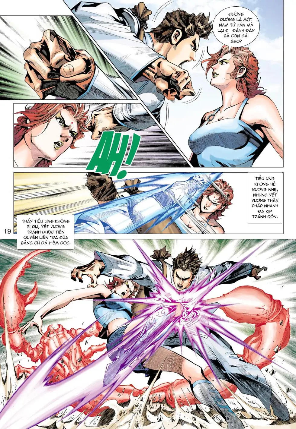 Truyện Tranh Tân Tác Long Hổ Môn trang 4