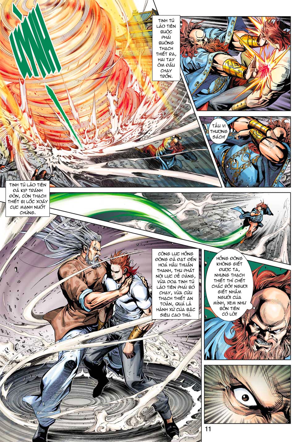 Truyện Tranh Tân Tác Long Hổ Môn trang 4