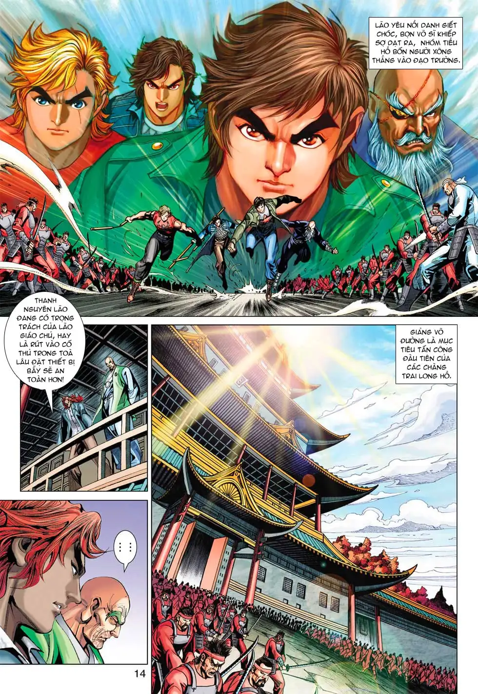 Truyện Tranh Tân Tác Long Hổ Môn trang 4