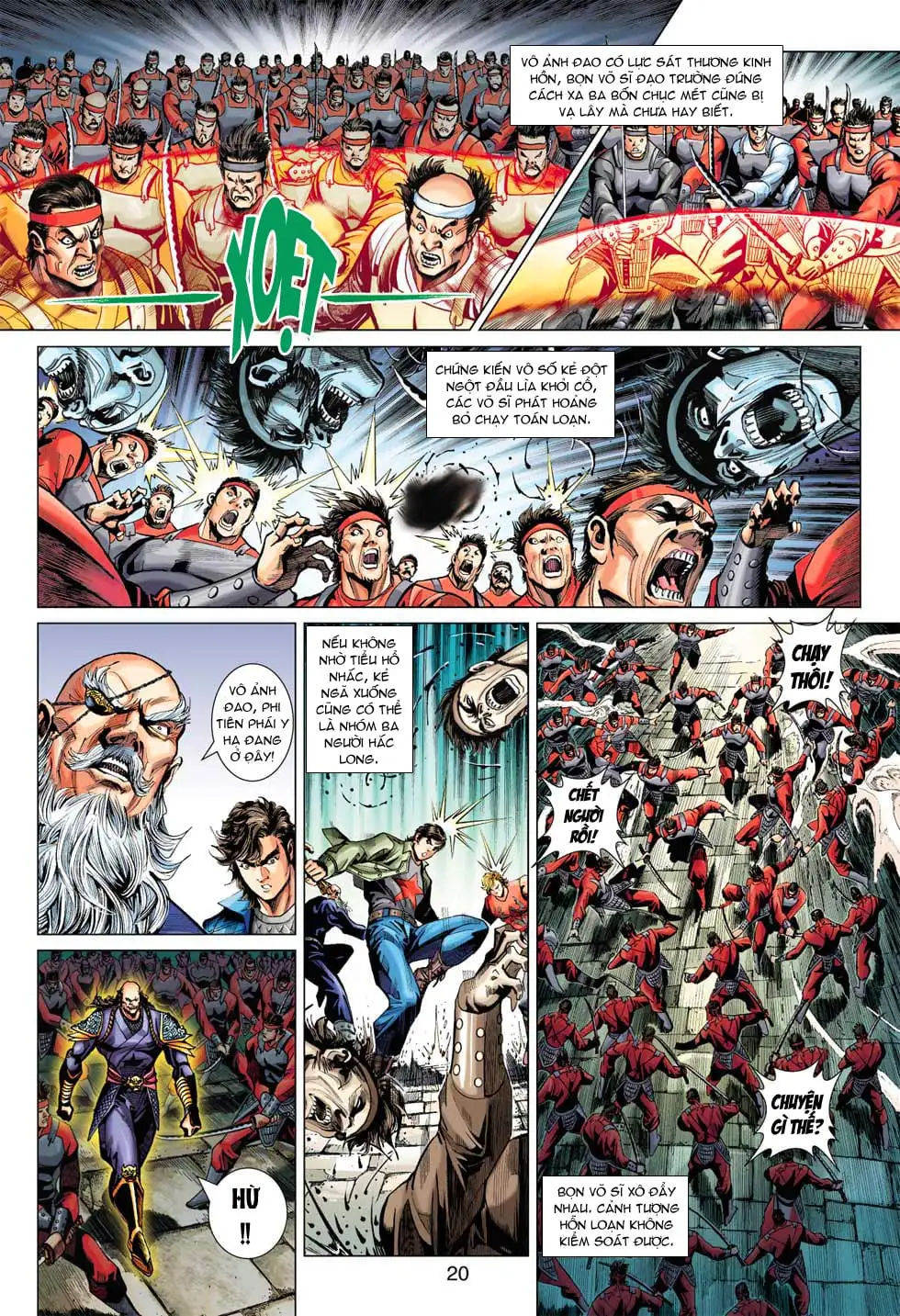 Truyện Tranh Tân Tác Long Hổ Môn trang 4