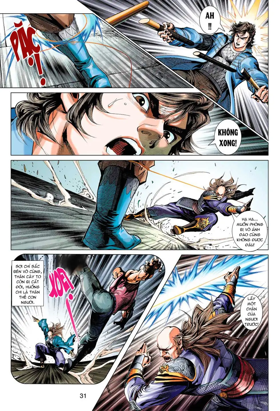 Truyện Tranh Tân Tác Long Hổ Môn trang 4