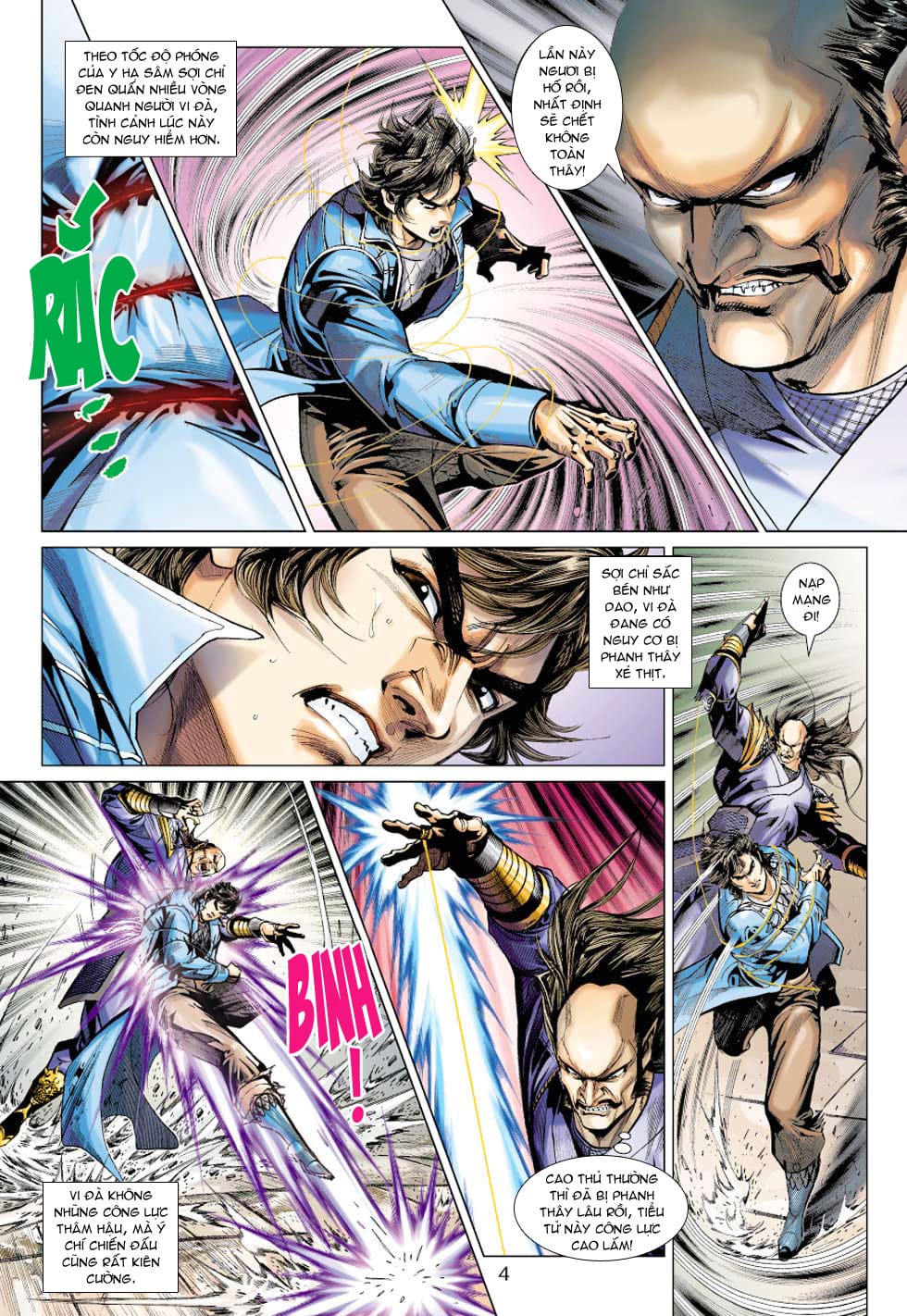 Truyện Tranh Tân Tác Long Hổ Môn trang 4