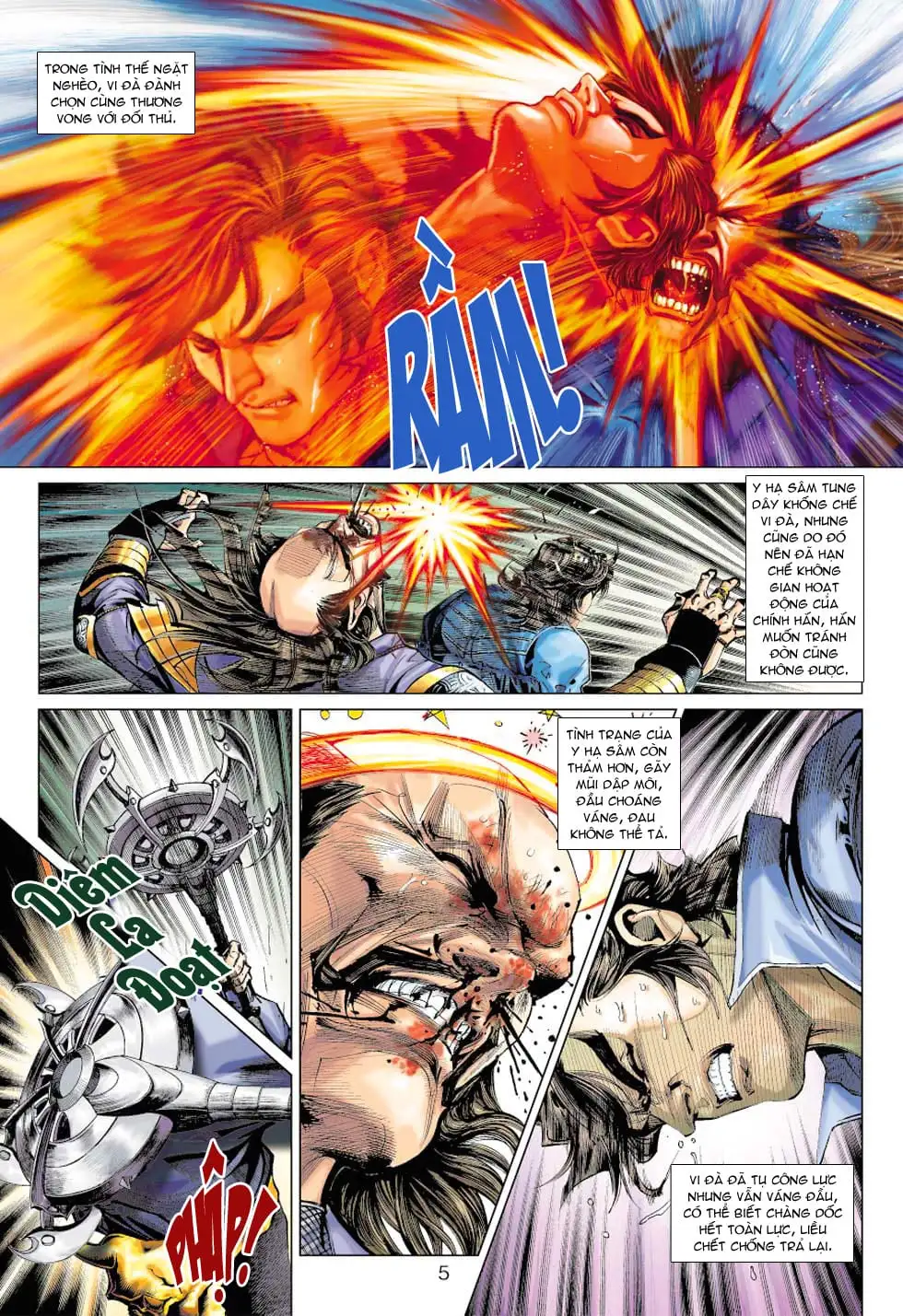 Truyện Tranh Tân Tác Long Hổ Môn trang 4