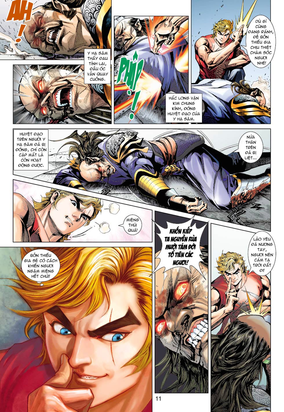 Truyện Tranh Tân Tác Long Hổ Môn trang 4