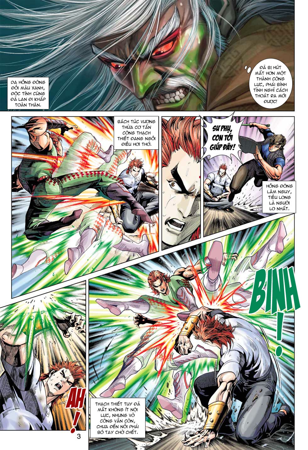 Truyện Tranh Tân Tác Long Hổ Môn trang 4