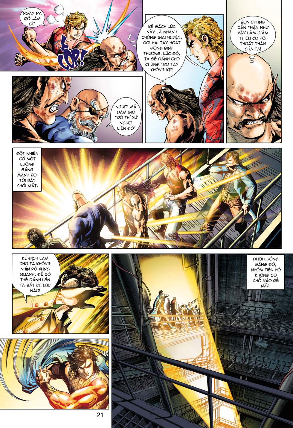 Truyện Tranh Tân Tác Long Hổ Môn trang 4