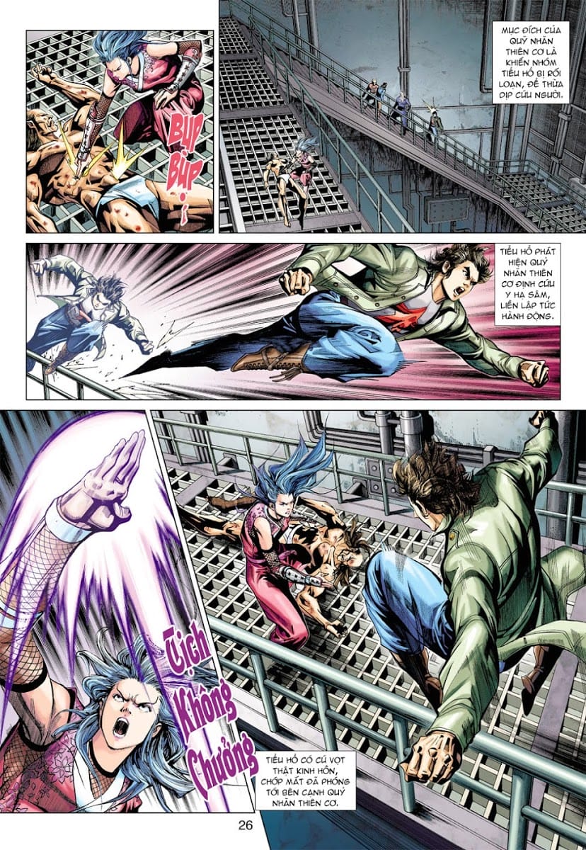 Truyện Tranh Tân Tác Long Hổ Môn trang 4