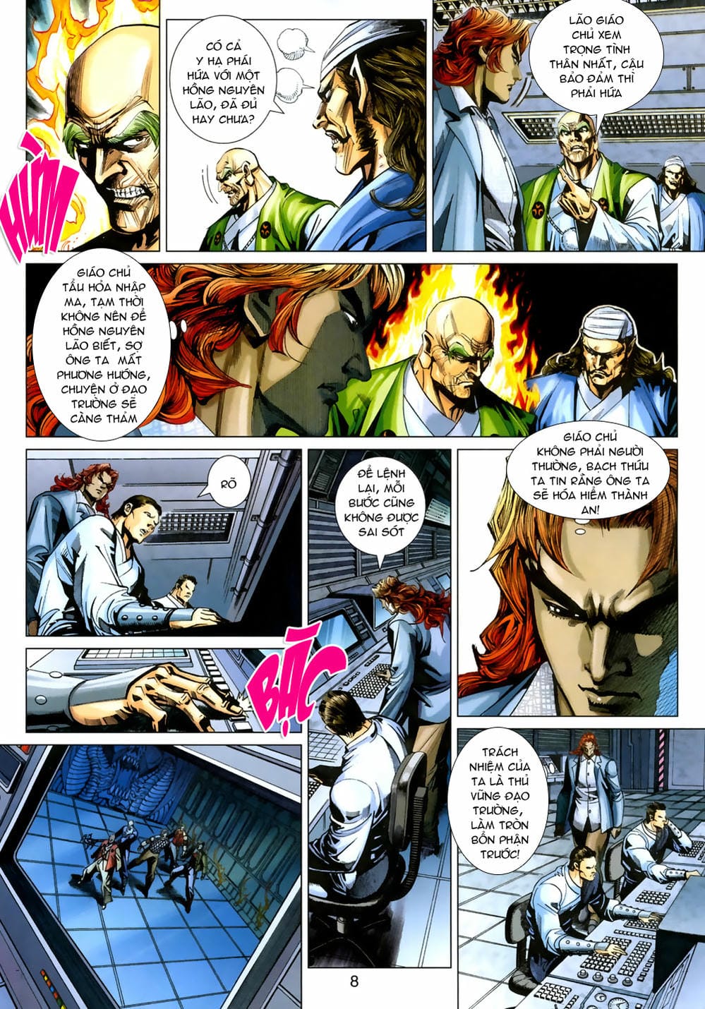 Truyện Tranh Tân Tác Long Hổ Môn trang 4