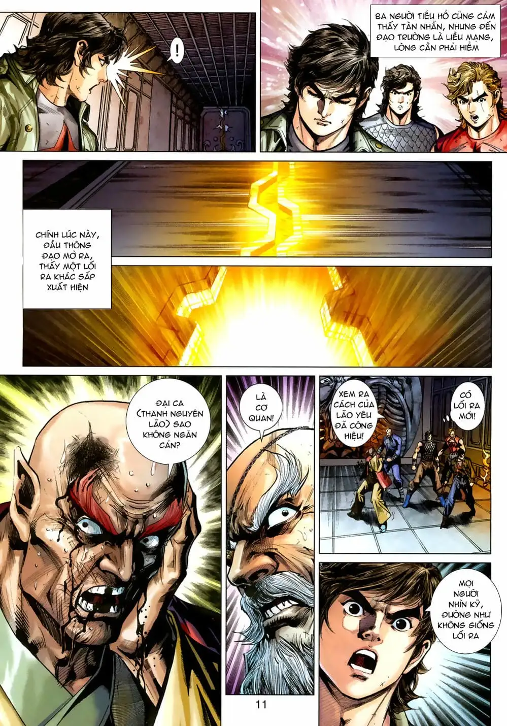 Truyện Tranh Tân Tác Long Hổ Môn trang 4