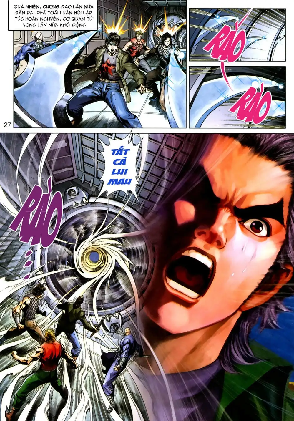 Truyện Tranh Tân Tác Long Hổ Môn trang 4