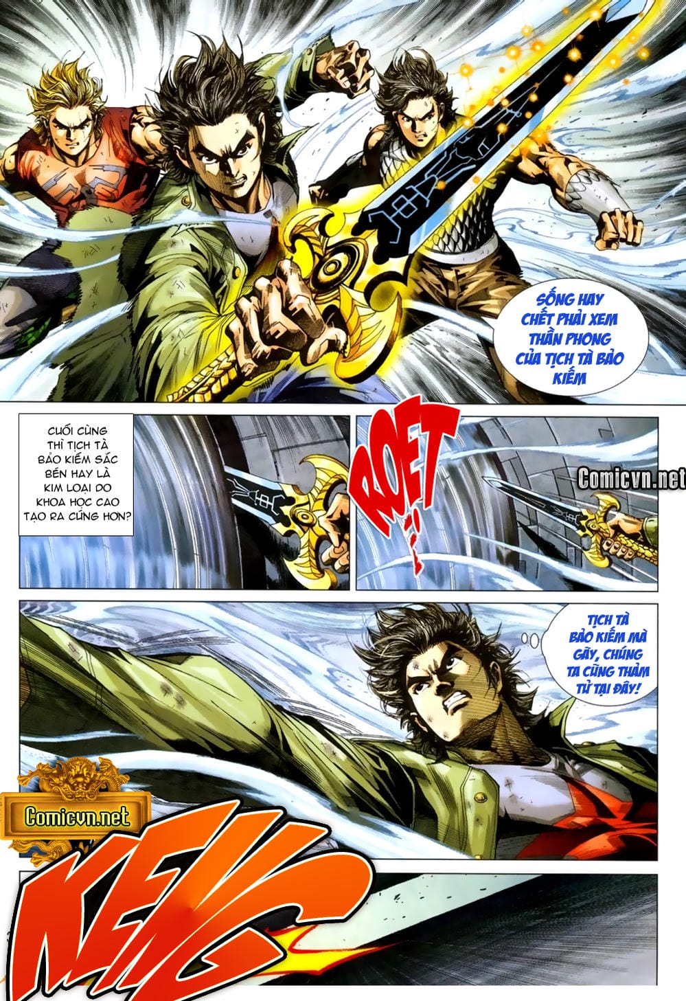 Truyện Tranh Tân Tác Long Hổ Môn trang 4