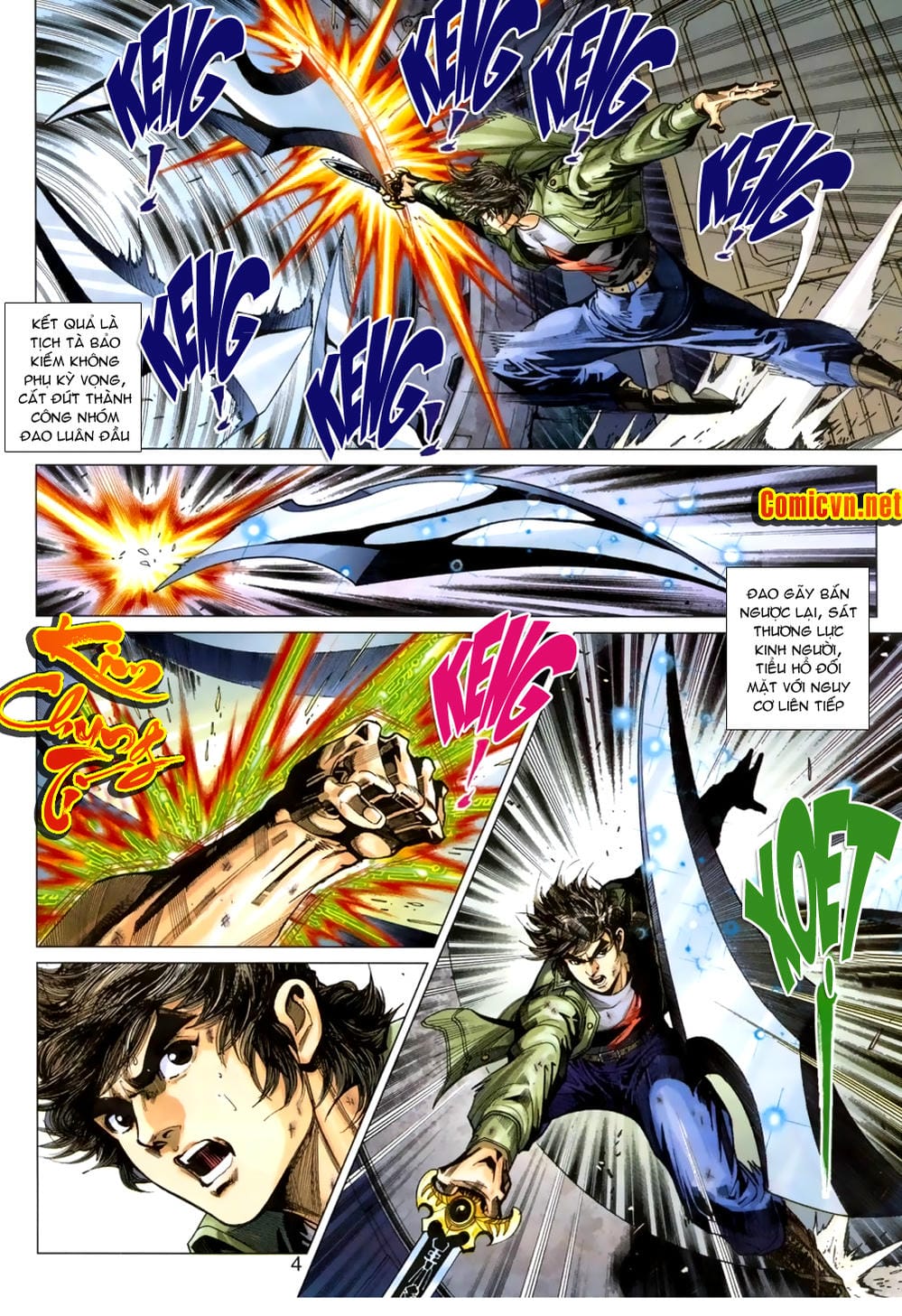 Truyện Tranh Tân Tác Long Hổ Môn trang 4