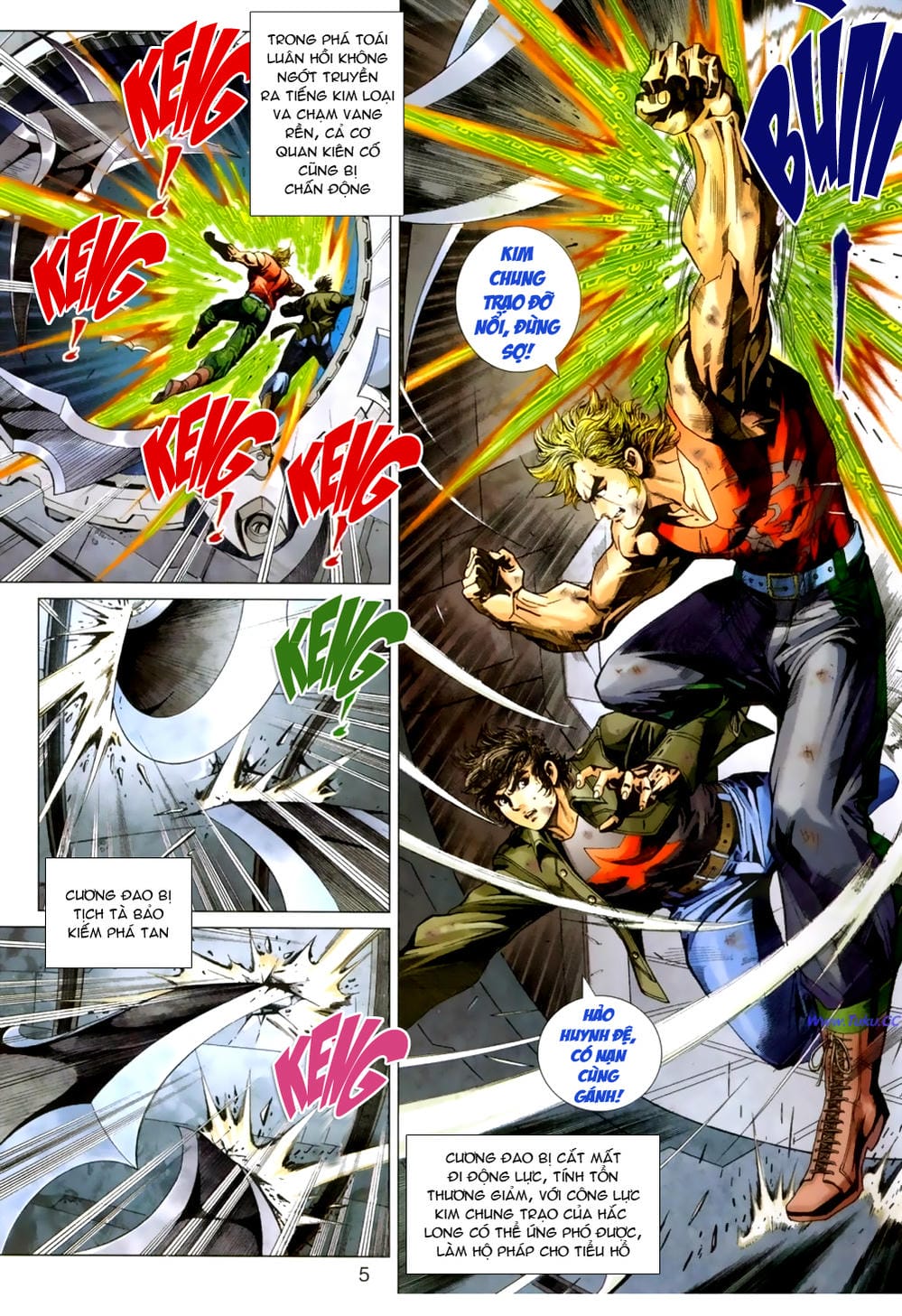 Truyện Tranh Tân Tác Long Hổ Môn trang 4