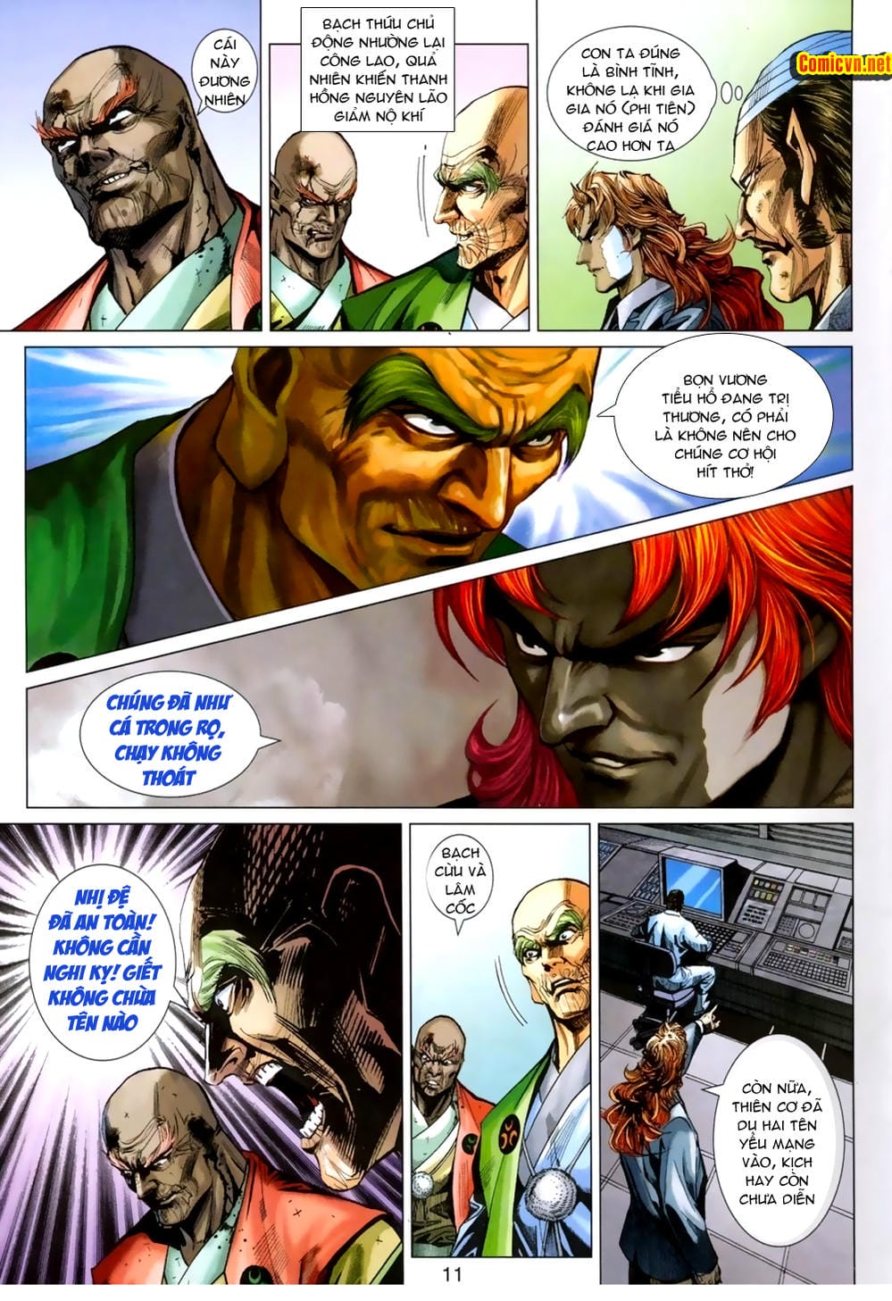 Truyện Tranh Tân Tác Long Hổ Môn trang 4