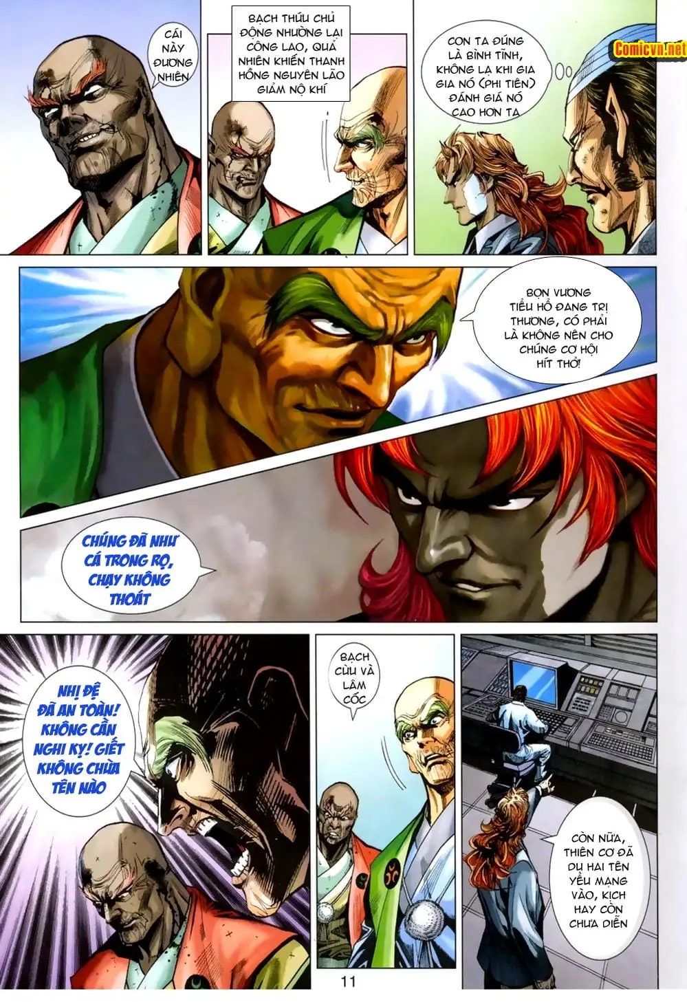 Truyện Tranh Tân Tác Long Hổ Môn trang 4