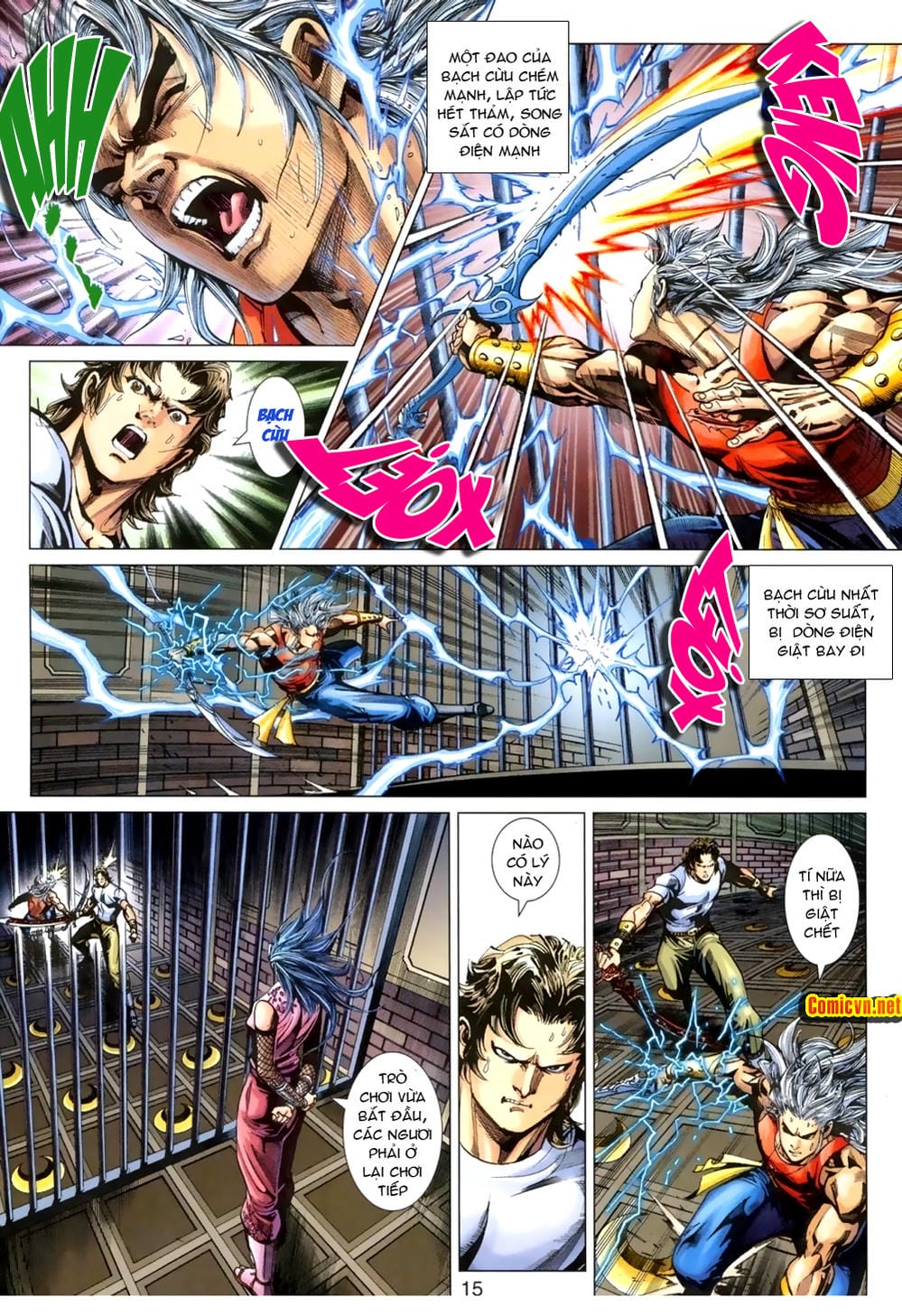 Truyện Tranh Tân Tác Long Hổ Môn trang 4