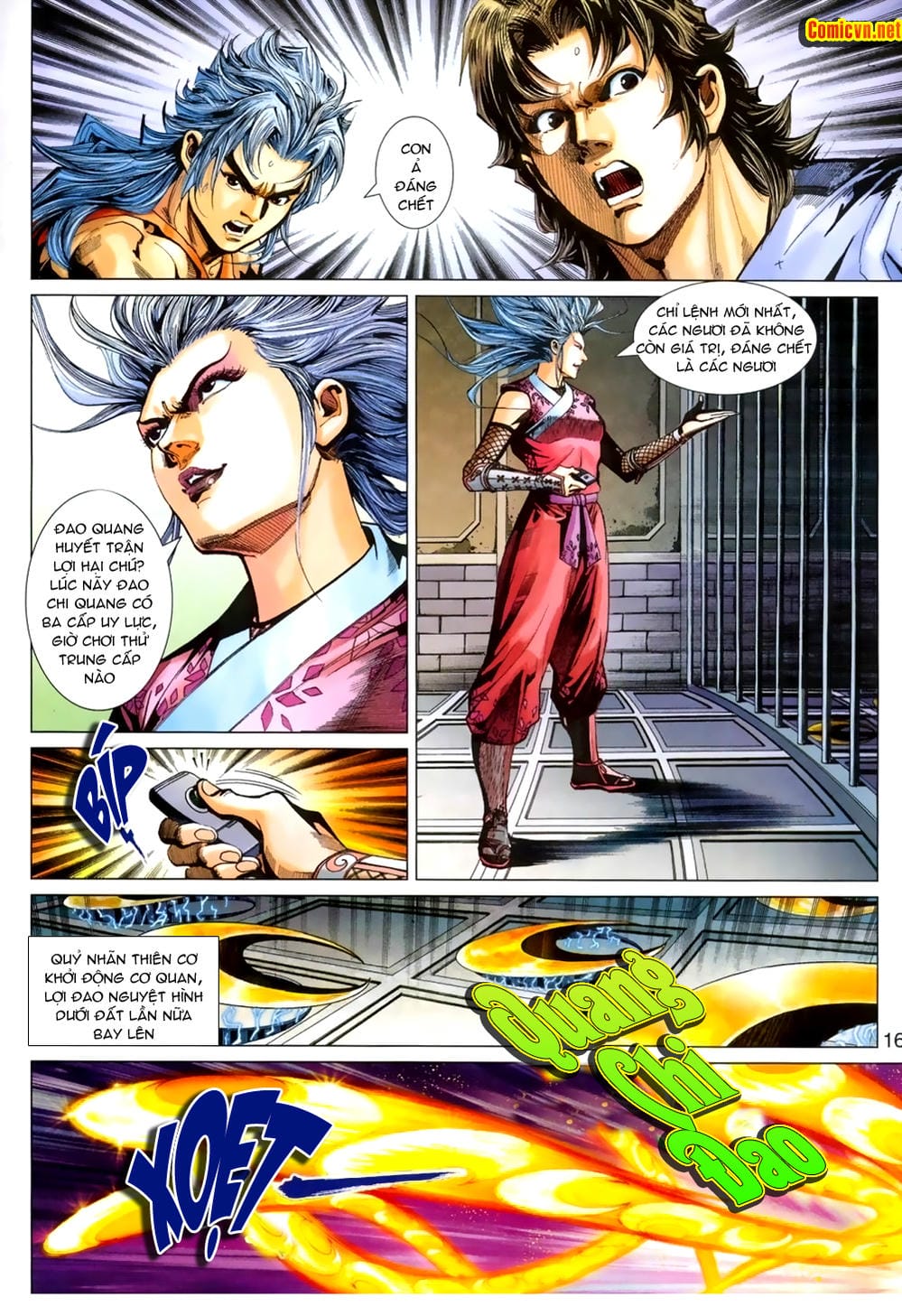 Truyện Tranh Tân Tác Long Hổ Môn trang 4