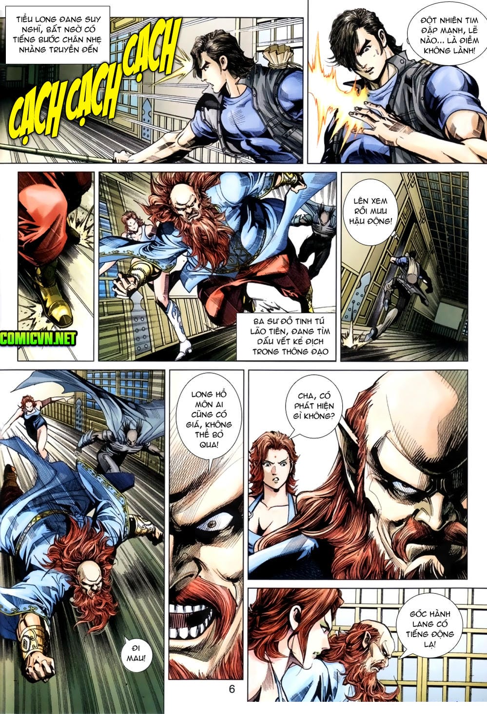 Truyện Tranh Tân Tác Long Hổ Môn trang 4