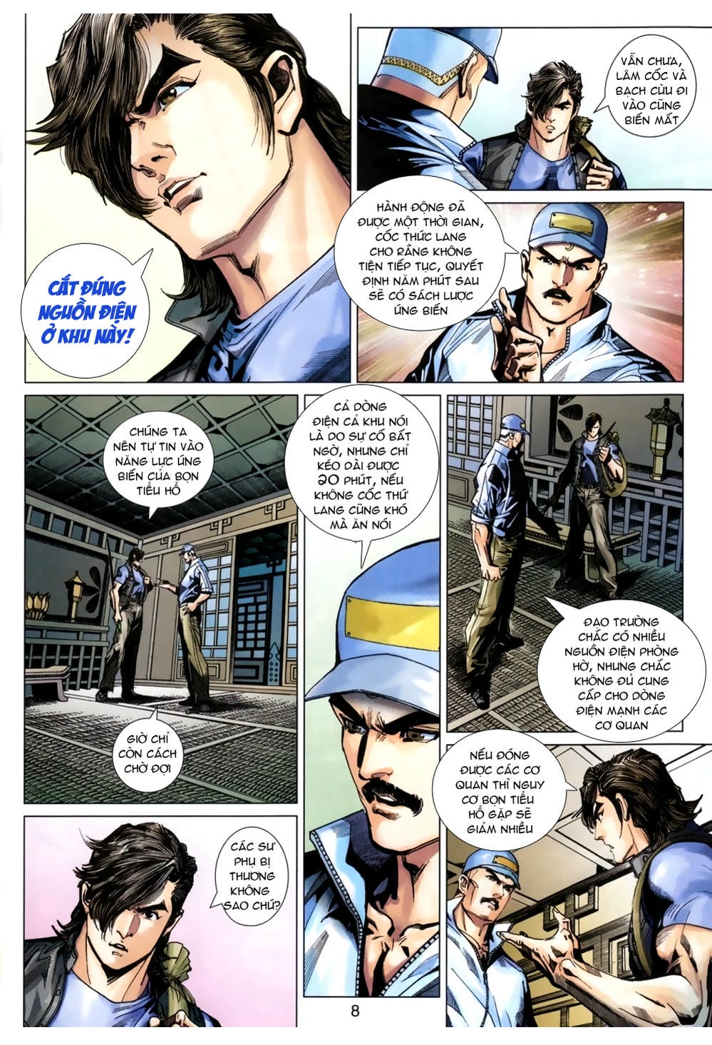 Truyện Tranh Tân Tác Long Hổ Môn trang 4