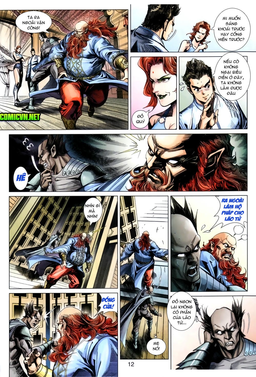 Truyện Tranh Tân Tác Long Hổ Môn trang 4