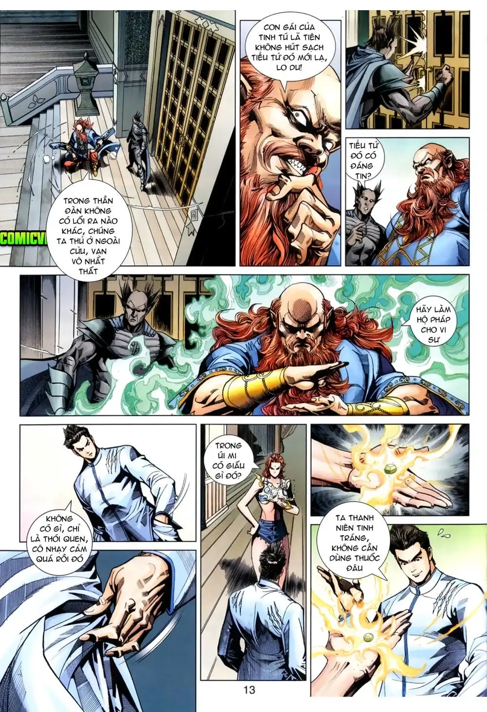 Truyện Tranh Tân Tác Long Hổ Môn trang 4