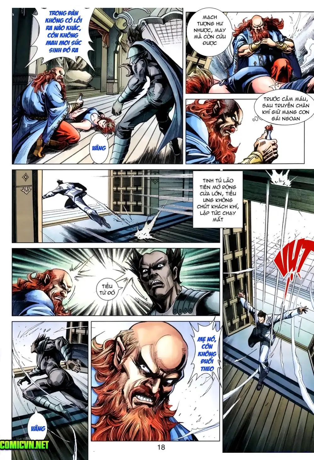 Truyện Tranh Tân Tác Long Hổ Môn trang 4