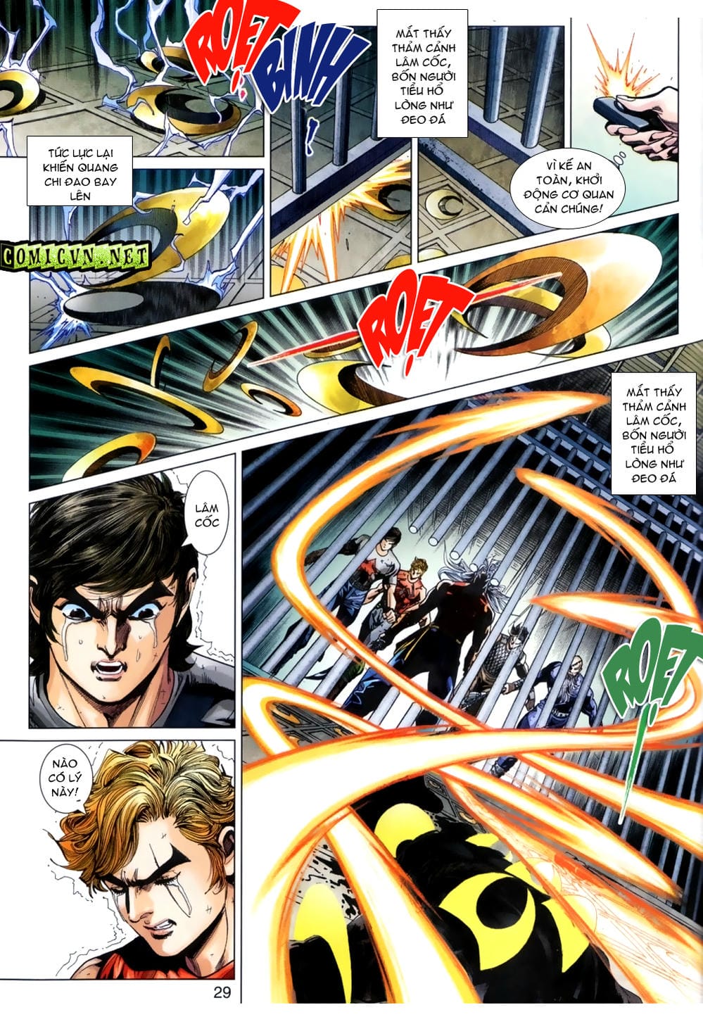 Truyện Tranh Tân Tác Long Hổ Môn trang 4