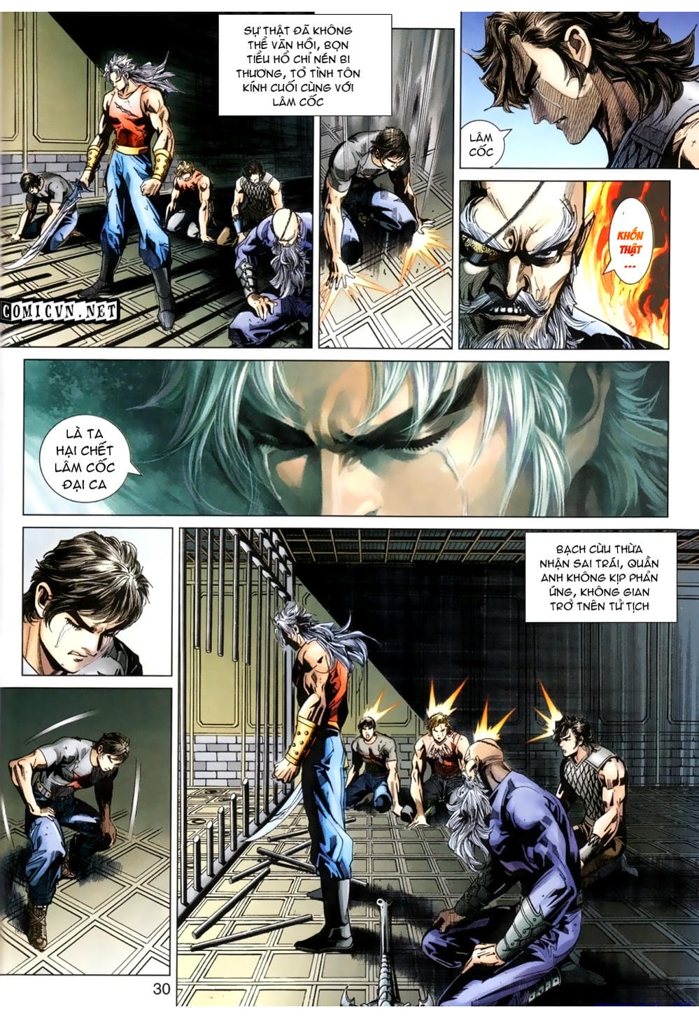 Truyện Tranh Tân Tác Long Hổ Môn trang 4