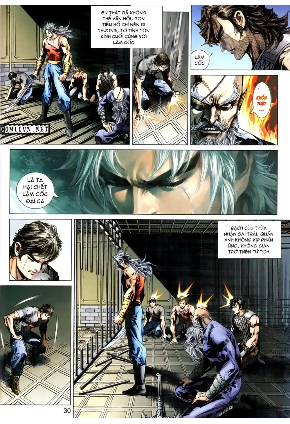 Truyện Tranh Tân Tác Long Hổ Môn trang 4