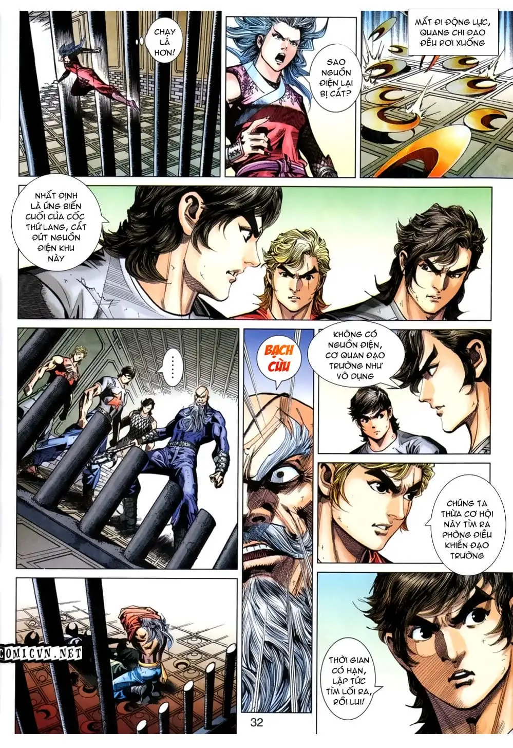 Truyện Tranh Tân Tác Long Hổ Môn trang 4