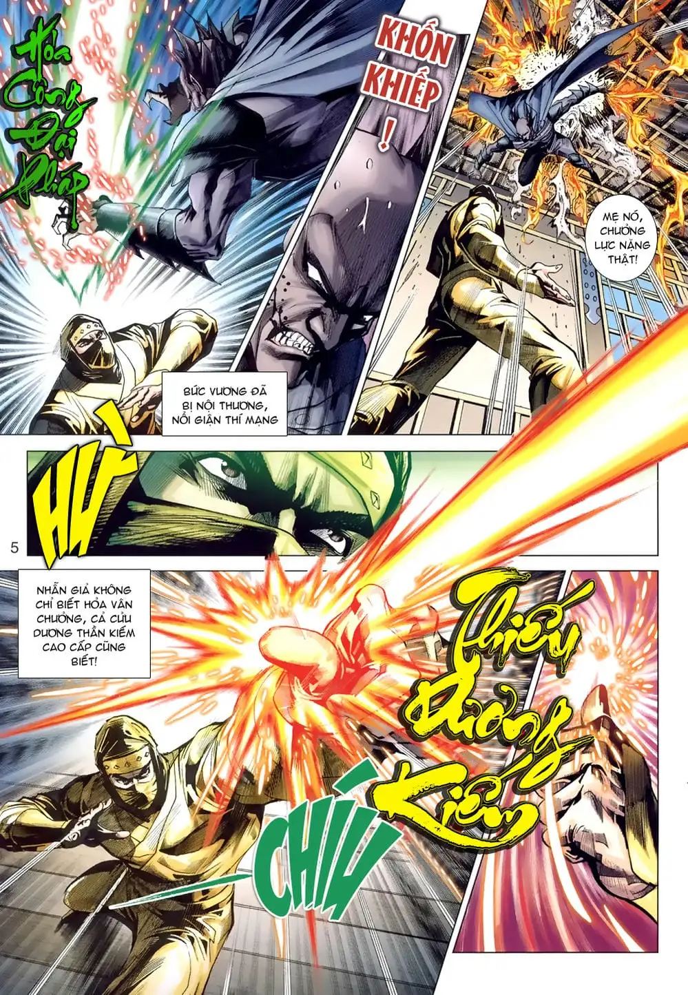 Truyện Tranh Tân Tác Long Hổ Môn trang 4