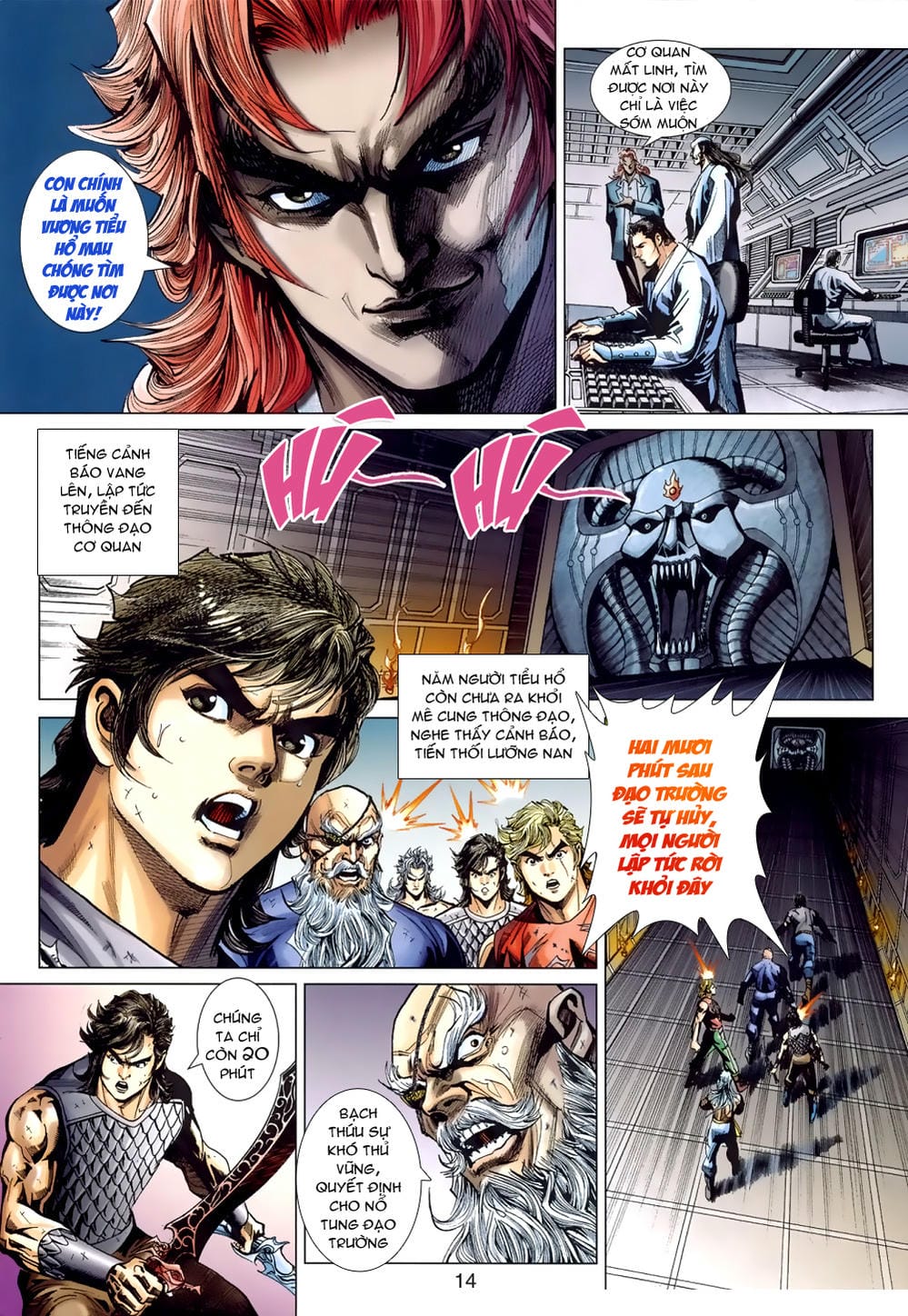 Truyện Tranh Tân Tác Long Hổ Môn trang 4